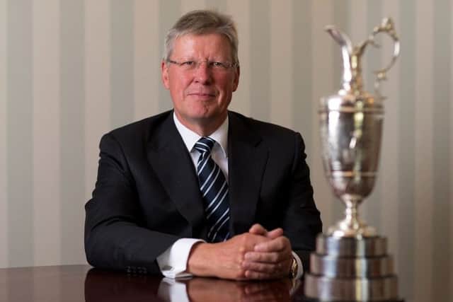 Martin Slumbers, the R&A chief executive, revealed the impact the Brexit issue is having on The Open during a media briefing in St Andrews. Picture: R&A