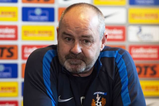 Kilmarnock manager Steve Clarke. Picture: SNS