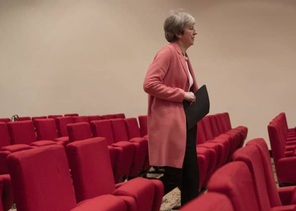 Theresa May has repeatedly insisted there would be no delay to Brexit. However, there may now be a delay (Picture: Dan Kitwood/Getty)