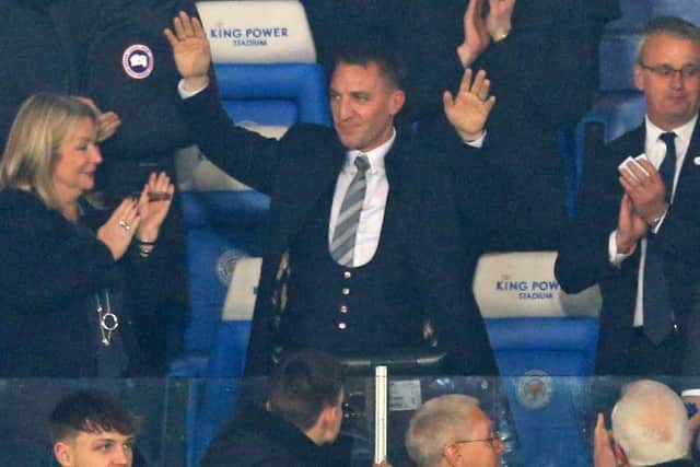 Brendan Rodgers at Leicester City. Picture: Getty