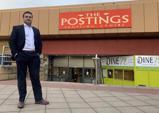Tahir Ali of Wakefield based Evergold Property - new owners of The Postings which will be renamed The Kirkcaldy Centre.
Picture from Tahir Ali