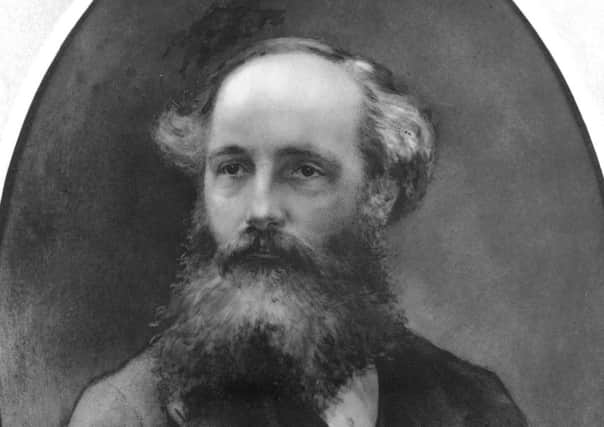 Scottish physicist James Clerk Maxwell (1831 - 1879), whose most important work was on the theory of electromagnetic radiation. Painted on china by an unknown artist from a photograph.  (Photo by Hulton Archive/Getty Images)