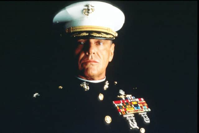 Colonel Nathan Jessup in A Few Good Men, played by Jack Nicholson, was not a role model (Picture: Liaison via Getty)
