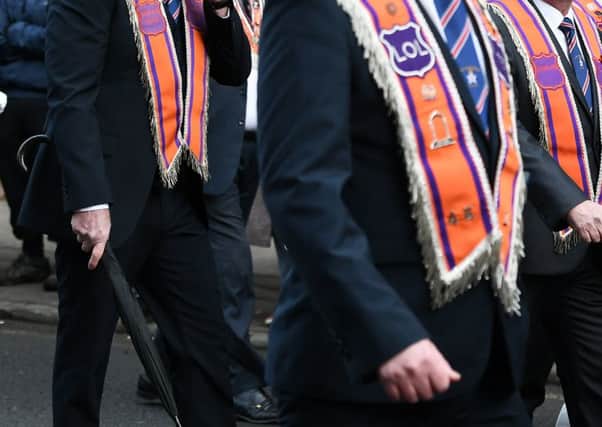 Stock image. The attack occured as an Orange walk passed a church. Picture: John Devlin