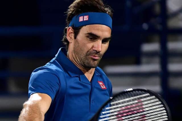 Roger Federer maintained his 100% record against Fernando Verdasco. Picture: AFP/Getty Images