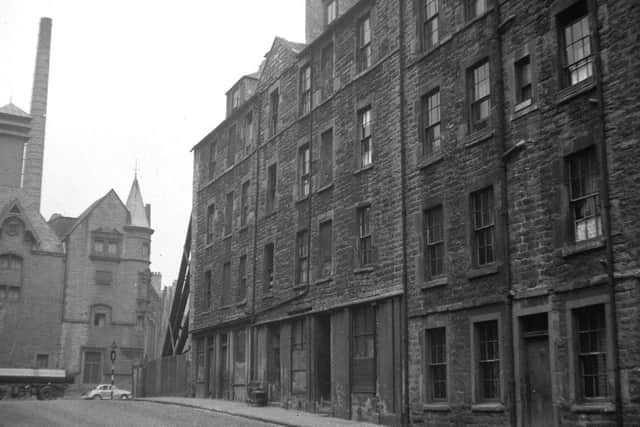 Beaumont Place, site of the 'Penny Tenement' collapse of 1959.