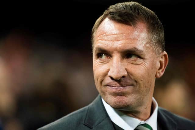 Brendan Rodgers' departure has not gone down well with some elements of the Celtic support. Picture: AFP/Getty Images