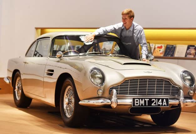 The brand will be forever associated with James Bond. Picture: John Stillwell/PA
