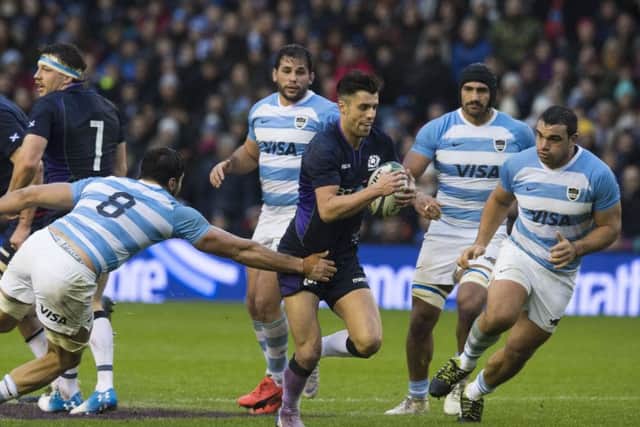 Scotland faced Argentina in the Autumn Test series, but they could face the Pumas again as part of the new World League. Picture: SNS Group
