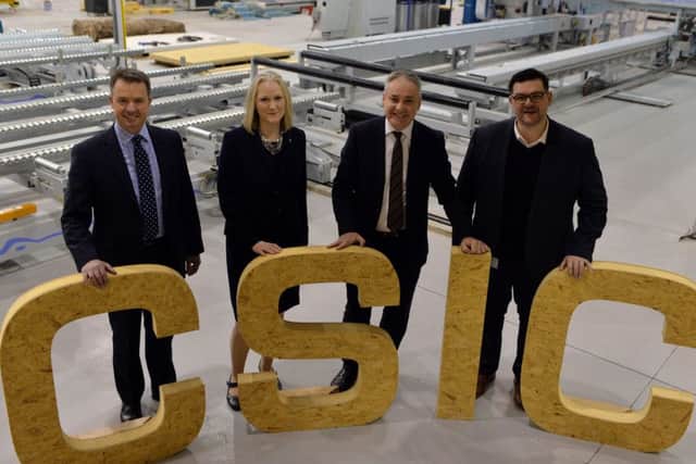 (L-R): John Forster, Karen Watt, Richard Lochhead and Stephen Good. Picture: Andy Buchanan.