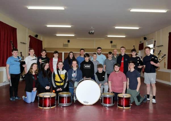 Dumfries and Galloway Schools Pipe Band wins national title at their very first attempt