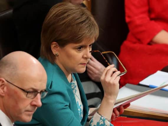 Nicola Sturgeon defended her Government's NHS record