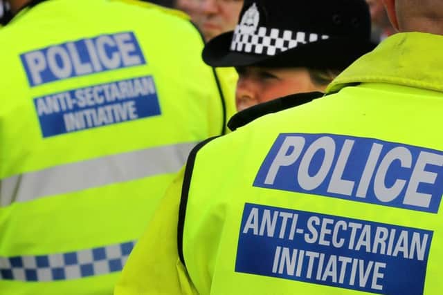 Deputy Chief Constable has warned over rising sectarianism and abuse directed at police on match days. Picture: Andrew Milligan/PA Wire