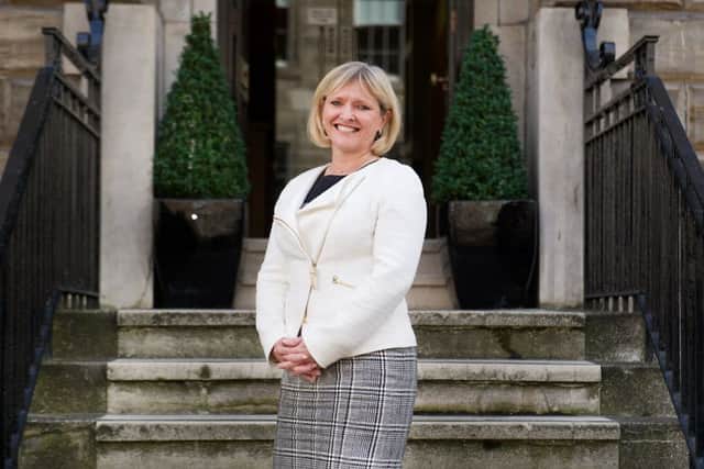 Eleanor Cannon is up for re-election as Chair of Scottish Golf. Picture: John Devlin.