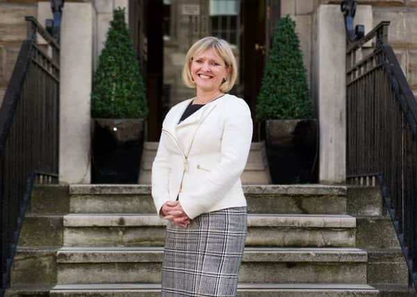 Eleanor Cannon is up for re-election as Chair of Scottish Golf. Picture: John Devlin.