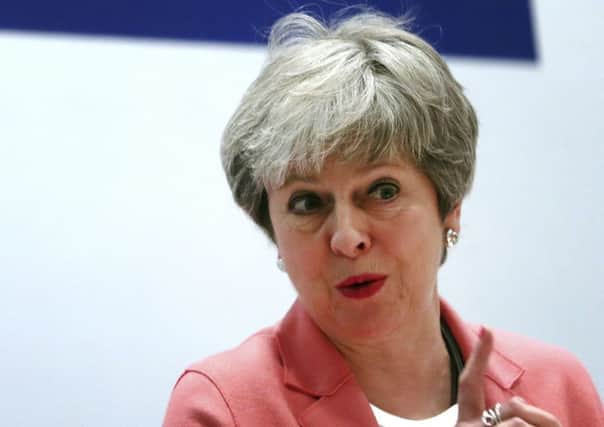 Prime Minister Theresa May has announced the legal measures. Picture: Francisco Seco/AP