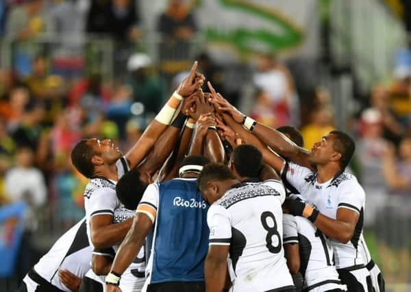 Fiji have been excluded from plans for a World League. Picture: Pascal Guyot/AFP/Getty Images
