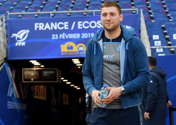 Scotland's Finn Russell missed the France game with a head knock. Picture: Gary Hutchison/SNS