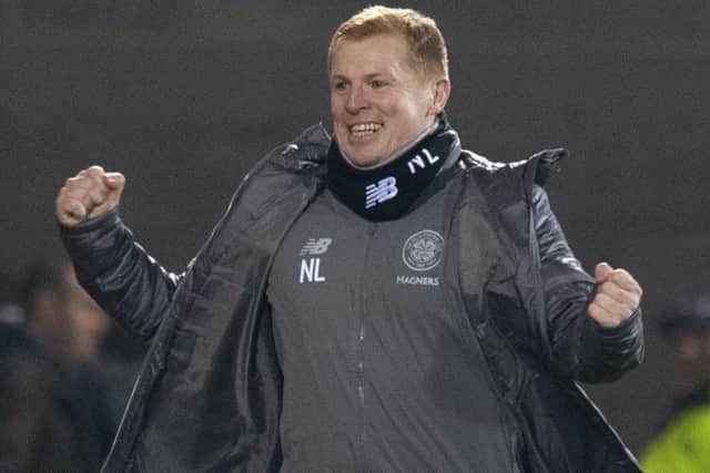 Neil Lennon made a winning start on his return to Celtic as his side defeated Hearts at Tynecastle on Wednesday night. Picture: SNS