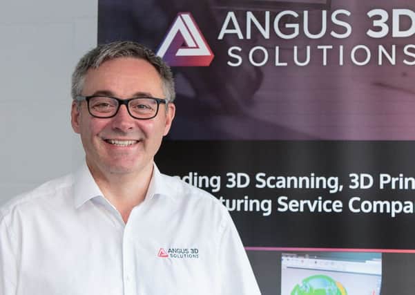 My engineering career would not have happened without that first apprenticeship, says Andy Simpson, managing director of Angus 3D Solutions. Picture: Alan S. Morrison
