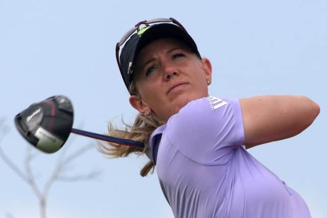 American Amy Olson leads at the halfway stage in the HSBW Women's World Championship in Singapore. Picture: Getty Images