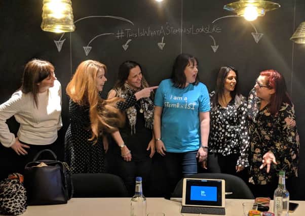 From left: SWiT board members Gillian McLennan, Anna McMullen, Elaine McKechnie, Sharon Moore, Silka Patel and Lynsey Campbell. Picture: Contributed