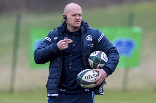 Scotland head coach Gregor Townsend hopes to have a number of key men back for next Saturday's clash with Wales. Picture: SNS/SRU