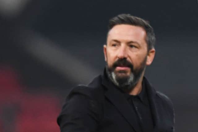 Derek McInnes admits 'there is no love lost' between Aberdeen and Rangers. Picture: SNS.