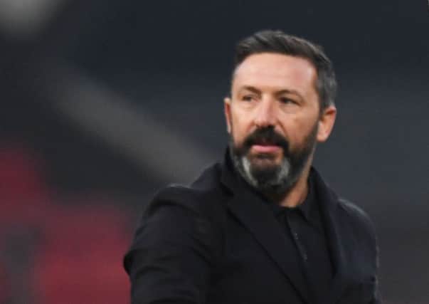 Derek McInnes admits 'there is no love lost' between Aberdeen and Rangers. Picture: SNS.