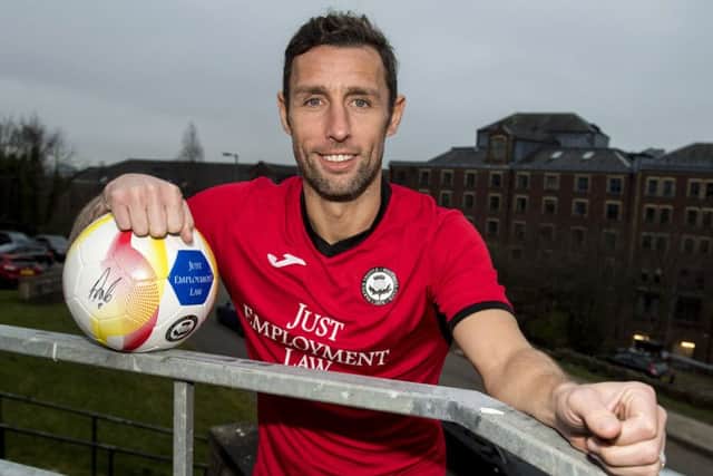 Patrick Thistle's Scott McDonald. Pic: SNS/Alan Harvey