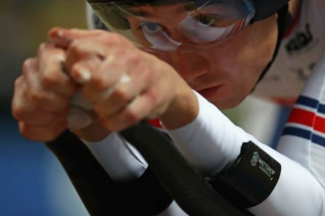 John Archibald was seventh in the individual pursuit at the UCI Track Cycling World Championships. Picture: Dean Mouhtaropoulos/Getty Images