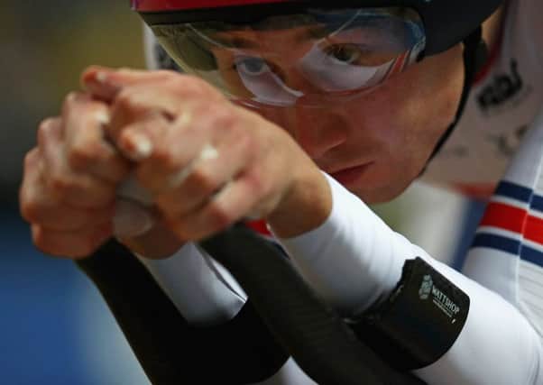 John Archibald was seventh in the individual pursuit at the UCI Track Cycling World Championships. Picture: Dean Mouhtaropoulos/Getty Images