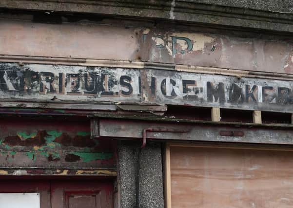 .
Ghost sign on Charlotte. Picture: John Devlin