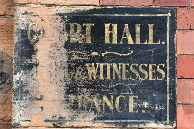 .Ghost Signs of Glasgow is a new project by Glasgow City Heritage Trus. Picture: John Devlin
