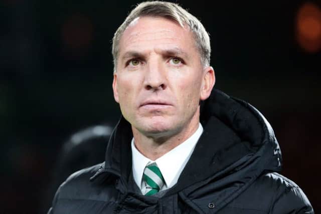 Brendan Rodgers has come under fire from the Celtic support for his decision to move to Leicester mid-season. Picture: PA