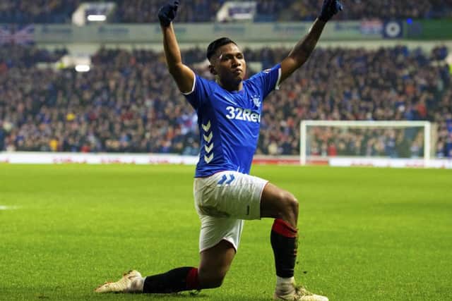 Alfredo Morelos has signed a new Rangers deal. Picture: SNS/Alan Harvey