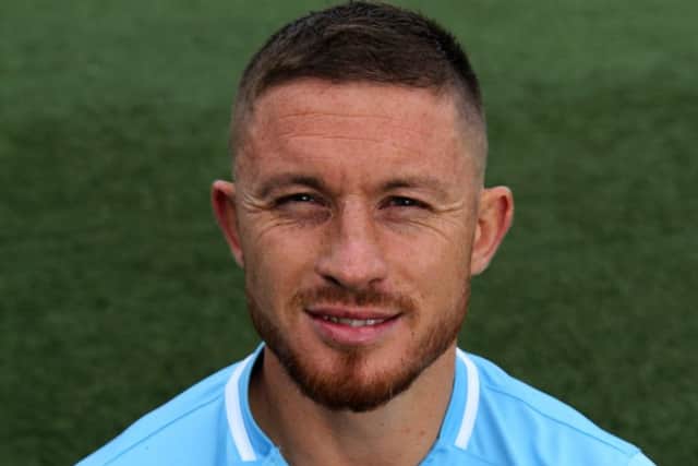 John Baird scored for Forfar. Pic: Christopher Coutts