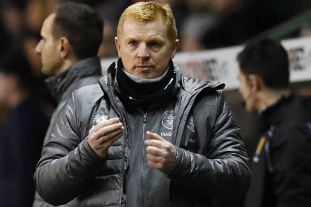 Celtic manager Neil Lennon has called for action to apprehend the hooligans