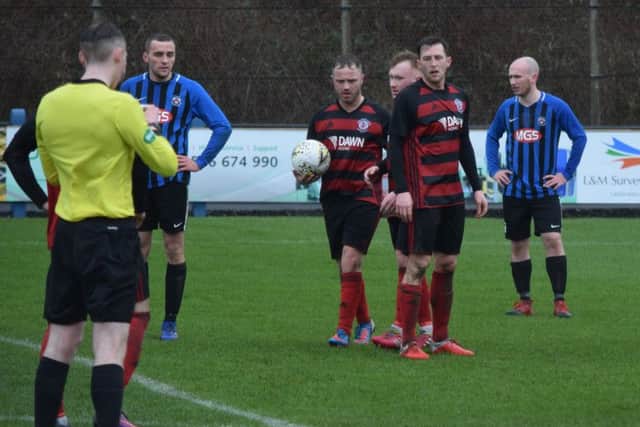 Rob Roy were beaten at Troon despite going in front from the penalty spot (pic by Neil Anderson)