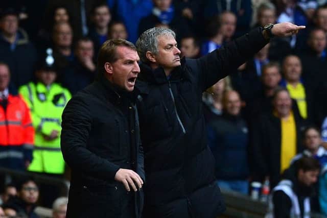 Jose Mourinho questioned the timing of Brendan Rodgers' exit from Celtic. Picture: PAUL ELLIS/AFP/Getty