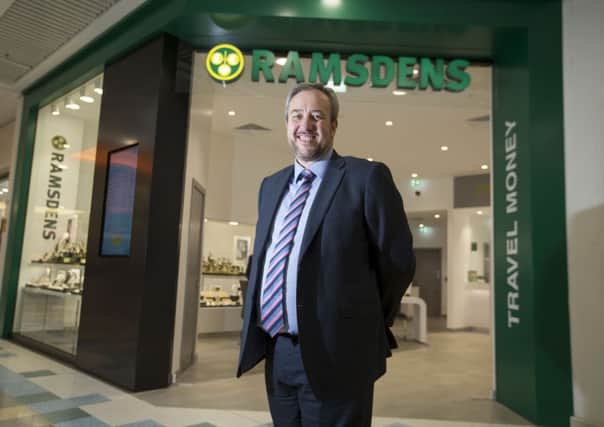 Peter Kenyon, chief executive of Ramsdens - 'value-enhancing acquisition'. Picture: Contributed