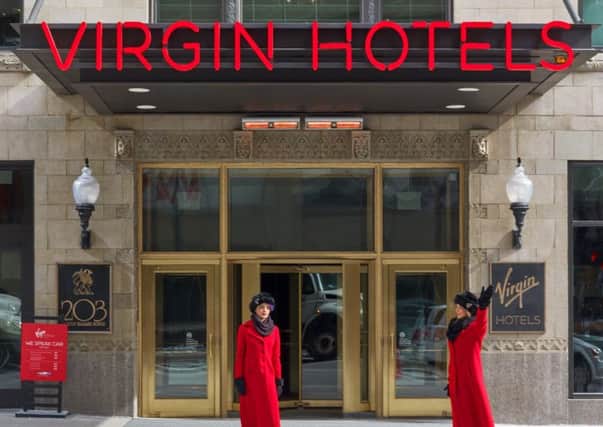 The frontage of a Virgin Hotel  a brand that is coming to Edinburgh. Picture: Contributed