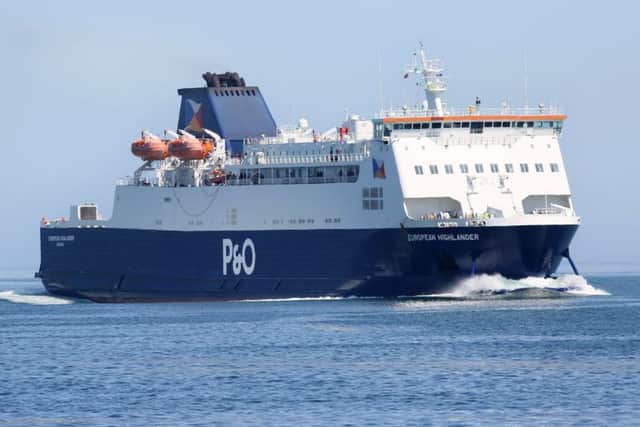 P&O Ferries' Cairnryal to Larne sailing takes two hours and means you can take your own car