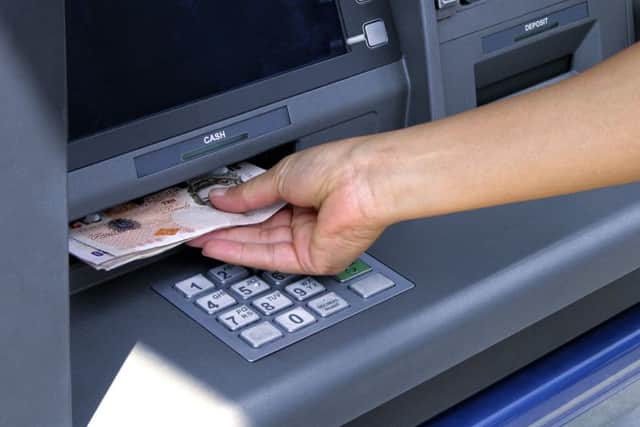 ATM machines have been removed up and down the country.
