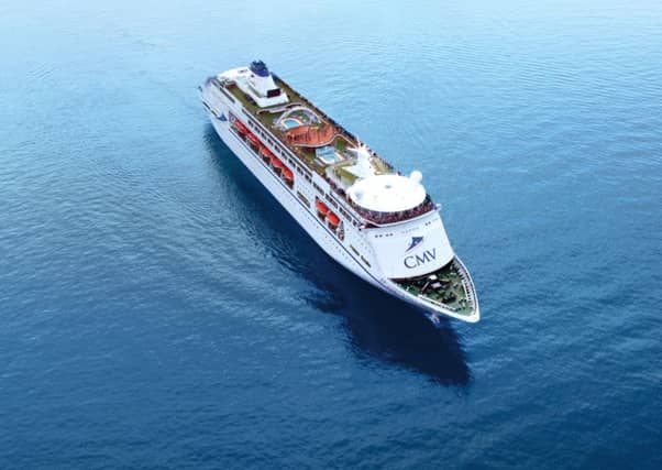 The luxurious CMV Columbus
