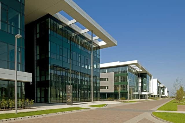 The firm has leased almost 60,000 square feet across the Maxim 10 building. Picture: Paul Zanre.