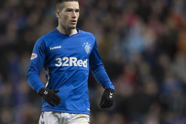 Ryan Kent in action for Rangers. Picture: SNS/Craig Foy