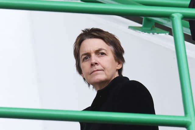 Hibs chief executive Leeann Dempster has issued a warning to the club's fans. Picture: SNS Group