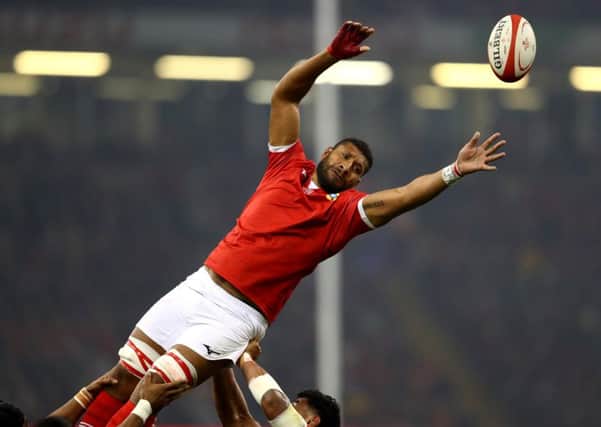 Adam Beard will start for Wales in the second row against Scotland. Picture: Michael Steele/Getty Images