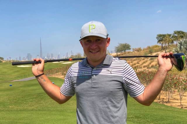 Craig Ross was pleased to open with a five-under 67 in the Duabi Open presented by Turkish Airlines. Picture: MENA Tour